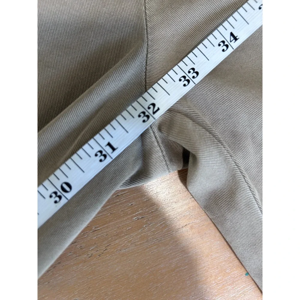 L'AGENCE Brooklyn High Rise Utility Wide Leg Cargo Pants Rye Tan Sz29 Designer - Picture 10 of 11